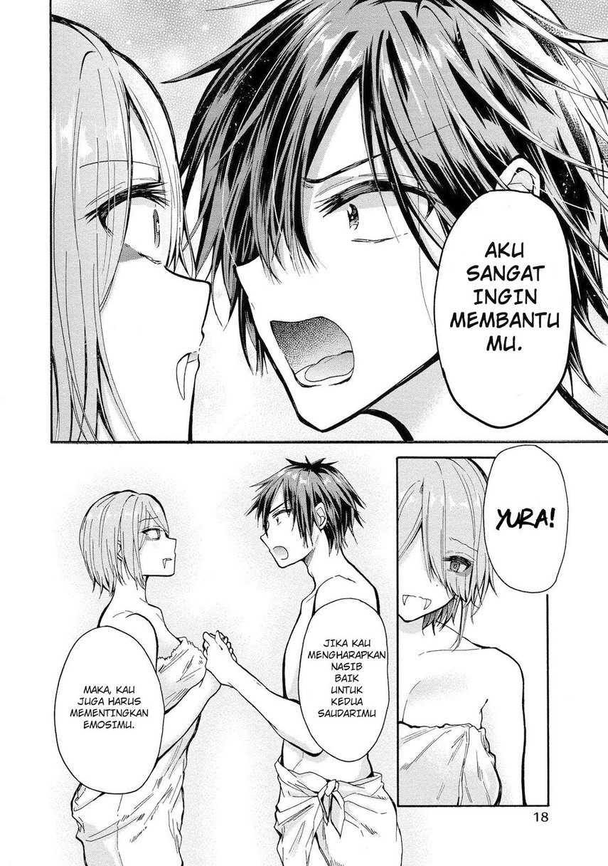 Sanshimai ga Ore wo Yuuwaku Shite Kuru Chapter 06 Bahasa Indonesia